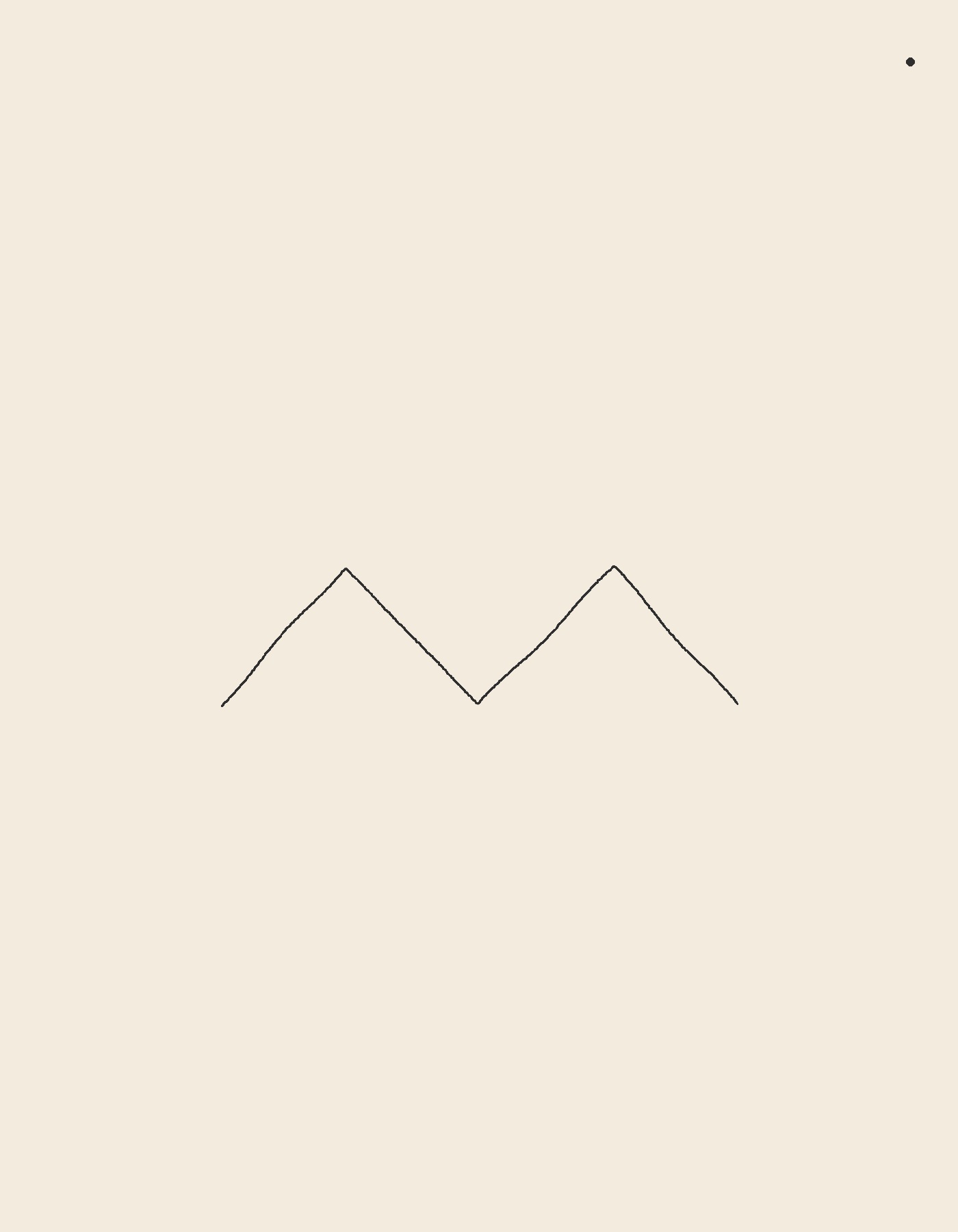 Single animated line forming a bird-like drawing